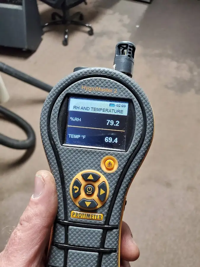 Moisture meter humidity assessment for Mold Remediation & Removal in Roanoke